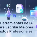 7 herramientas de inteligencia artificial para escribir mejores textos profesionales