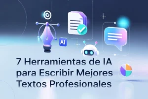 7 herramientas de inteligencia artificial para escribir mejores textos profesionales