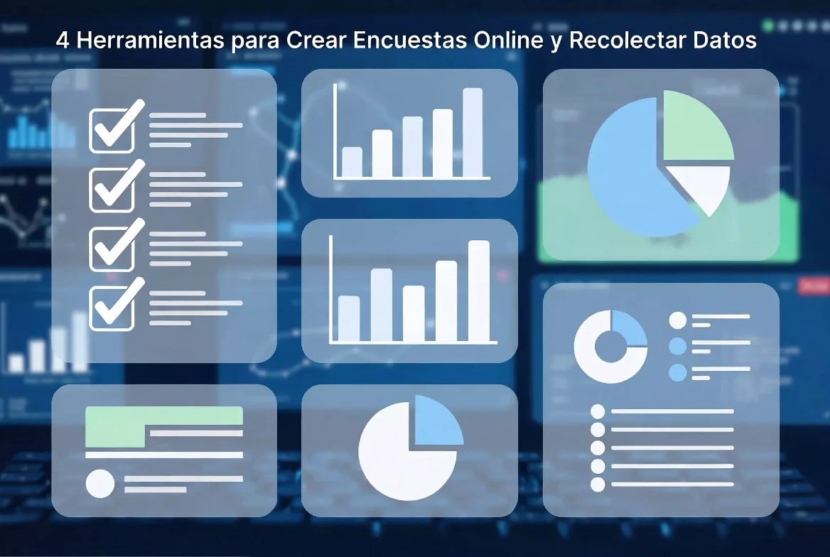 4 herramientas para crear encuestas online y recolectar datos