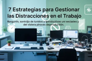 7 estrategias para gestionar las distracciones en el trabajo