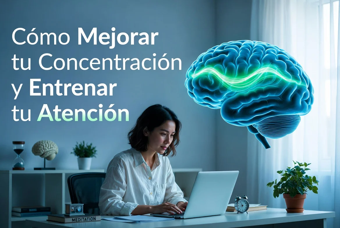 Cómo mejorar tu concentración y entrenar tu capacidad de atención