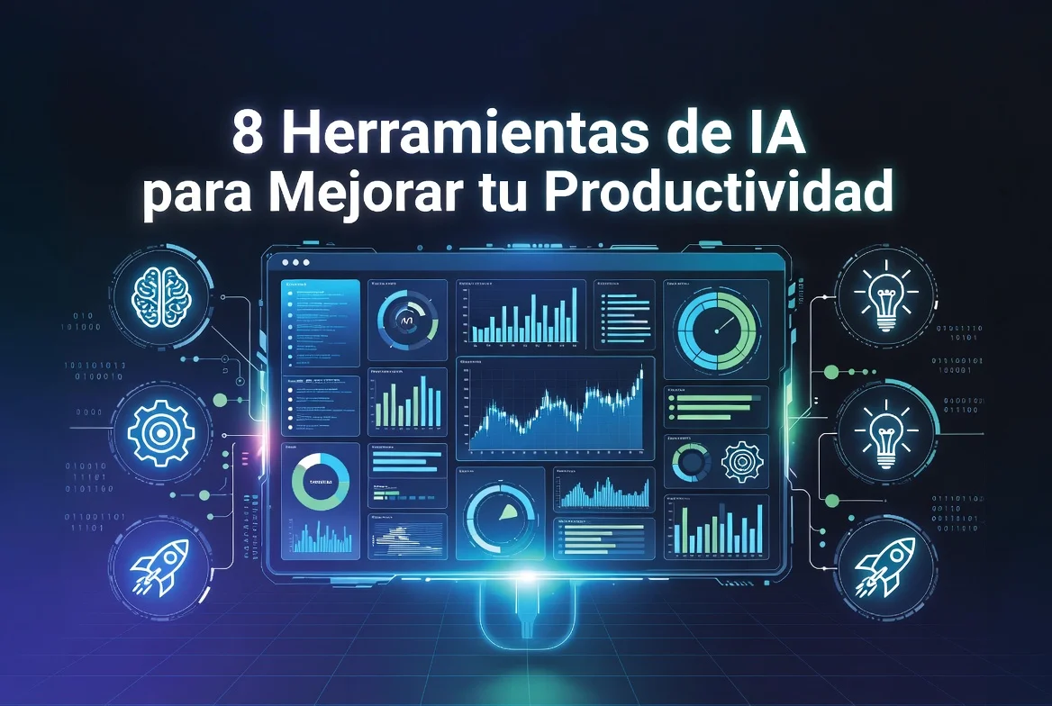 8 herramientas de inteligencia artificial para mejorar tu productividad