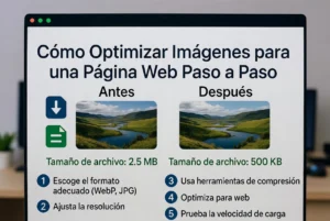 Cómo optimizar imágenes para una página web paso a paso