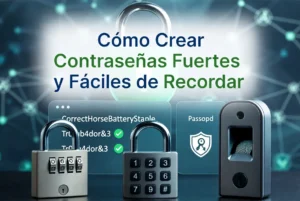Cómo crear contraseñas fuertes y fáciles de recordar