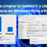 Cómo limpiar la unidad C y liberar espacio en Windows paso a paso