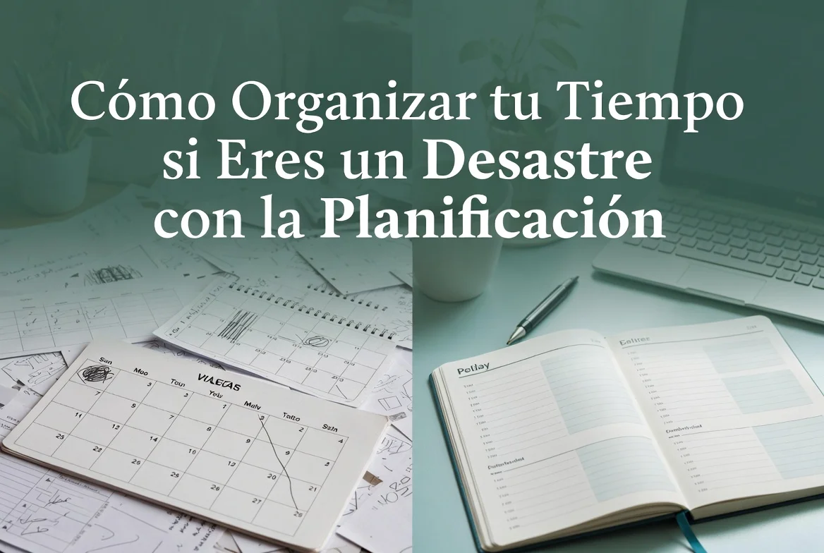 Cómo organizar tu tiempo si eres un desastre con la planificación